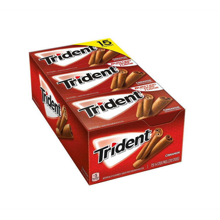 1 - AAA00482 - Trident Cinamon RED 15/14 pcs (Pz)