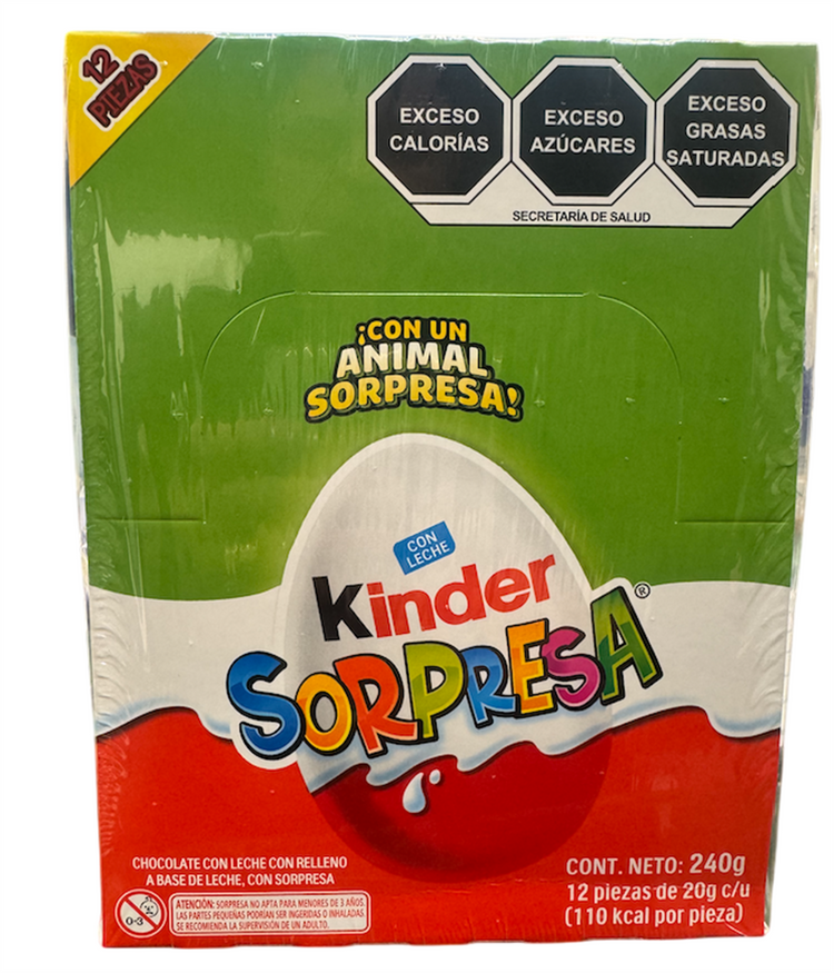 1 - AAA01932 - Kinder Sorpresa Nino 8/12pz