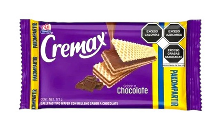 1 - AAA2601 - Gamesa Cremax Chocolate 19/163 gr (
