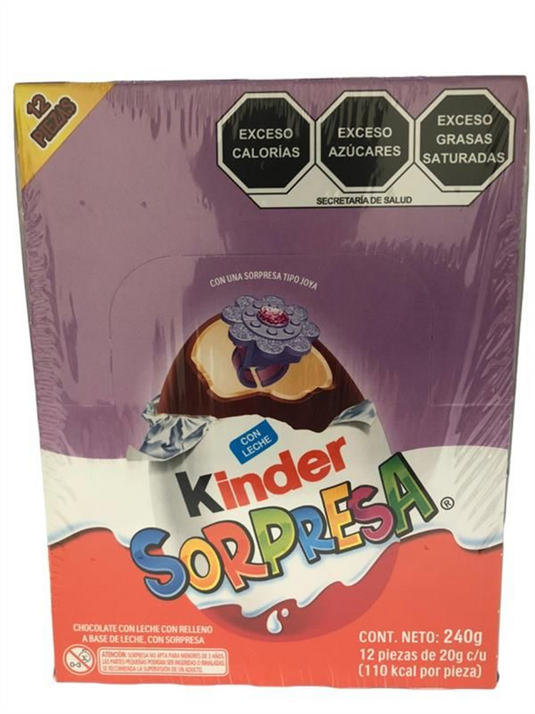 AAA01931 - Kinder Sorpresa Nina 8/12 pz