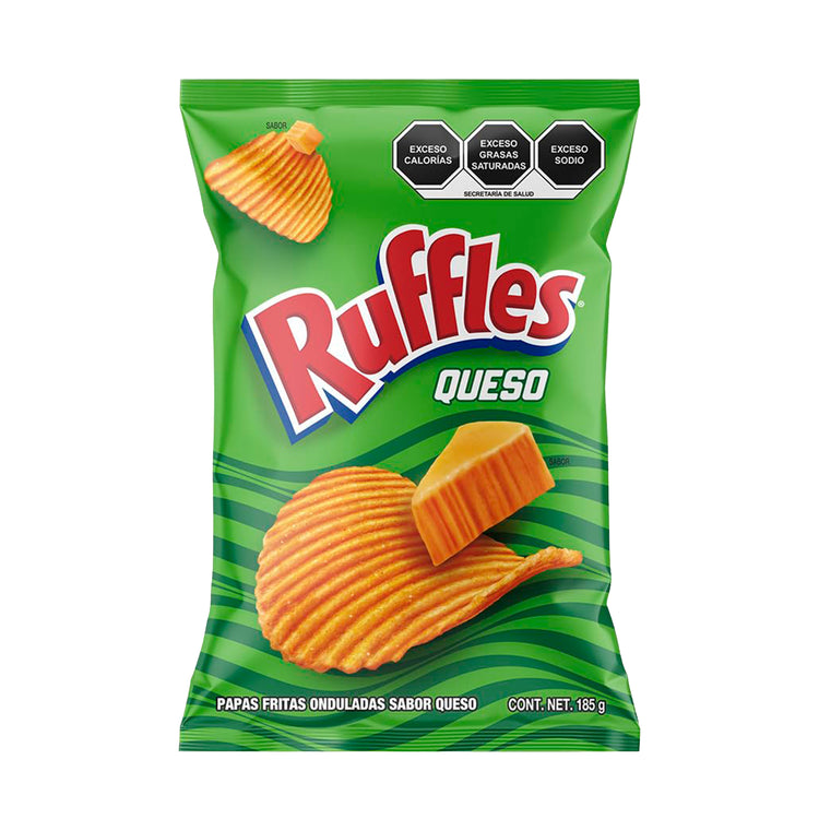 Queso Sabritas Ruffles (Verde) Grande 120 grs (Pz)