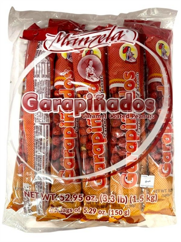 021002 Manzela Garapiñado 10/10/150 gr (Bolsa)