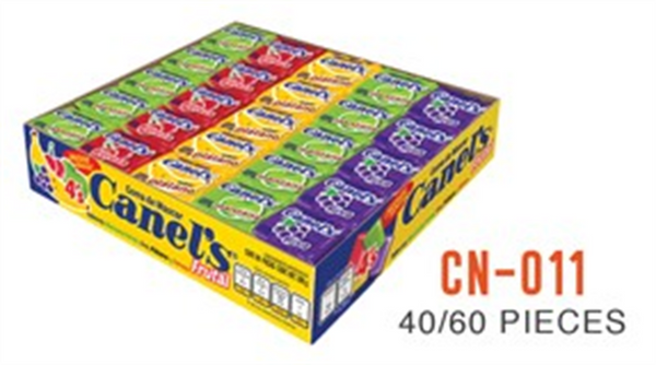 031002 Canels Fruta 40/60 Piezas (Pz)