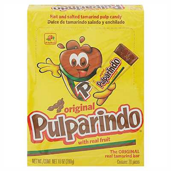 041201 Pulparindo Tamarindo (Yellow) 16/20 Pcs (Pz)