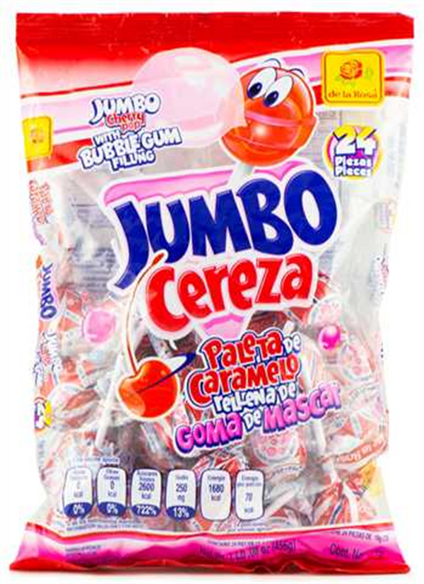 041201 Jumbo Cereza 25/24 Pcs (Pz)