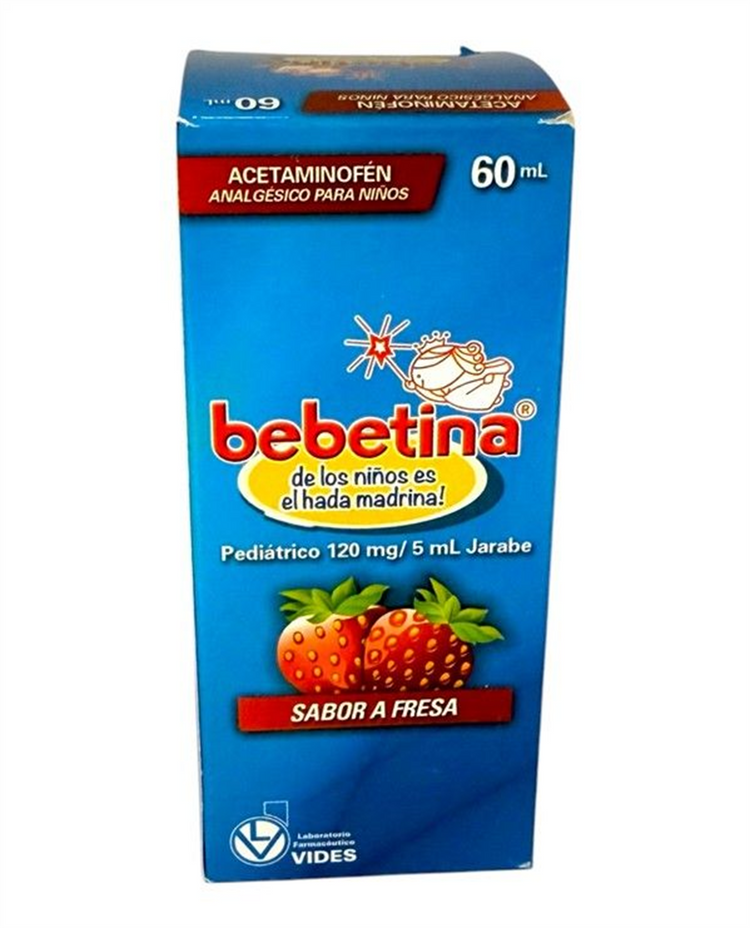 AAA02507 - Bebetina Acetaminofen Niños Jarabe Fre