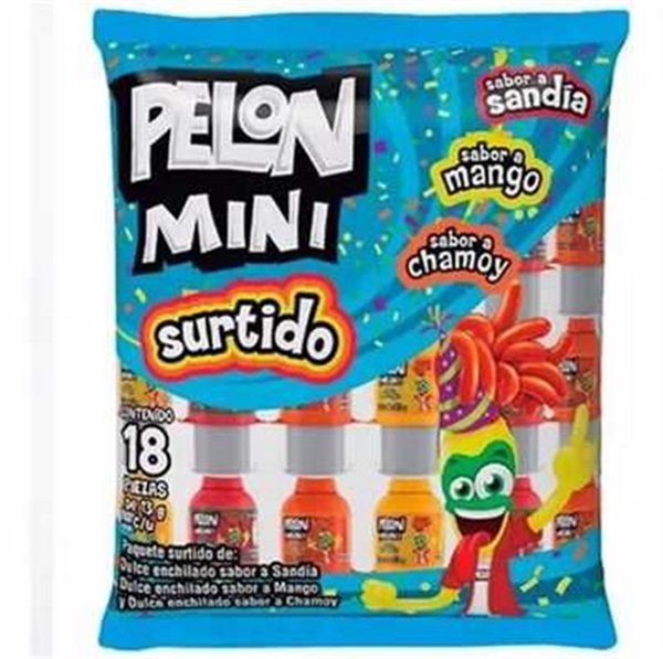 030901 Pelon Pelo Rico Nuevo Mini Pelon Bolsa 20/18pzs (Pz)