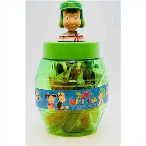 020401 Fruti-Losso Mini Barril El Chavo Jelly St 18/15 pcs (Pz)