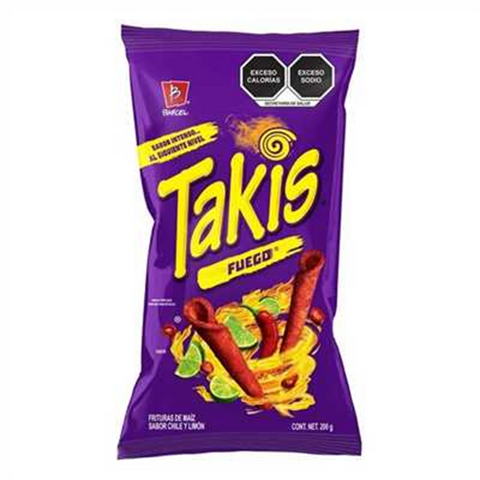 AAA00900 - 060101 Barcel Takis Fuego Mex 30/200 g