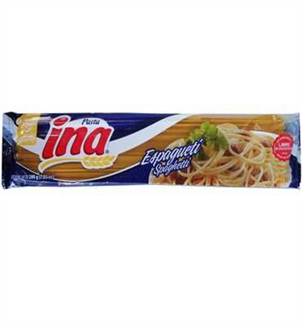020302 Pasta INA Spaguetti 20/200 grs (Box)