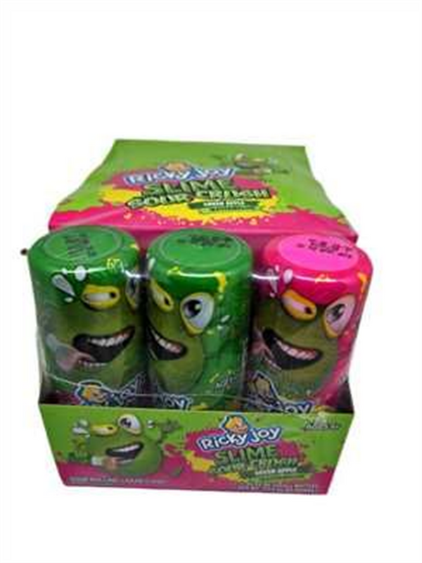 020101 Ricky Joy Slime Sour Crush Green Apple Watermelon 4/12/22.2 Floz (Pz)