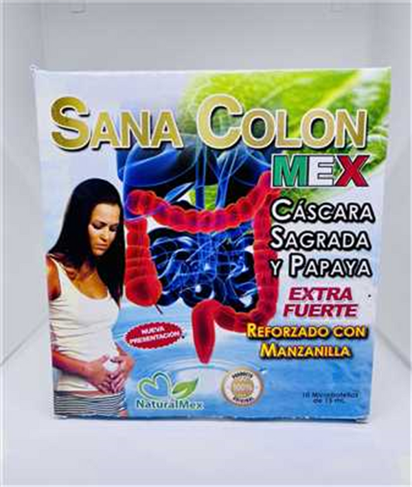 AA0101 SANA COLON MEX 10 Microbotellas (Pz)