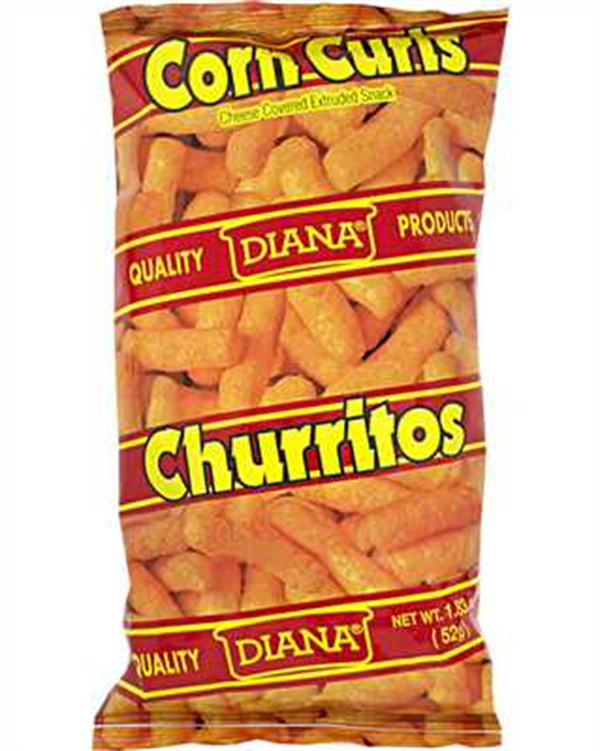 050501  Diana Churritos (Corn Curls) 24/1.69 oz (Pz)