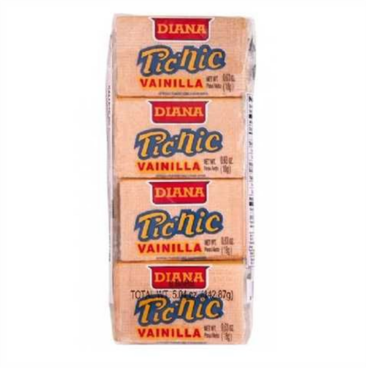 AAA00128 - 050501  Diana Picnic Vanilla Wafers 20