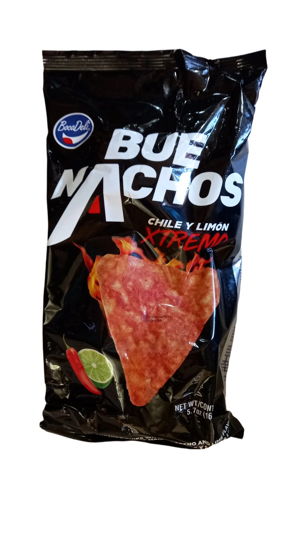 050401  Boca deli Bue Nachos Chile - Limon Xtreme 24/5.29 oz (Pz)