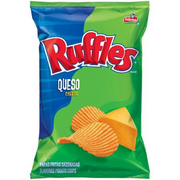 060101  Frito Lay Ruffles Papas de Queso 24/2.375 oz (Pz)