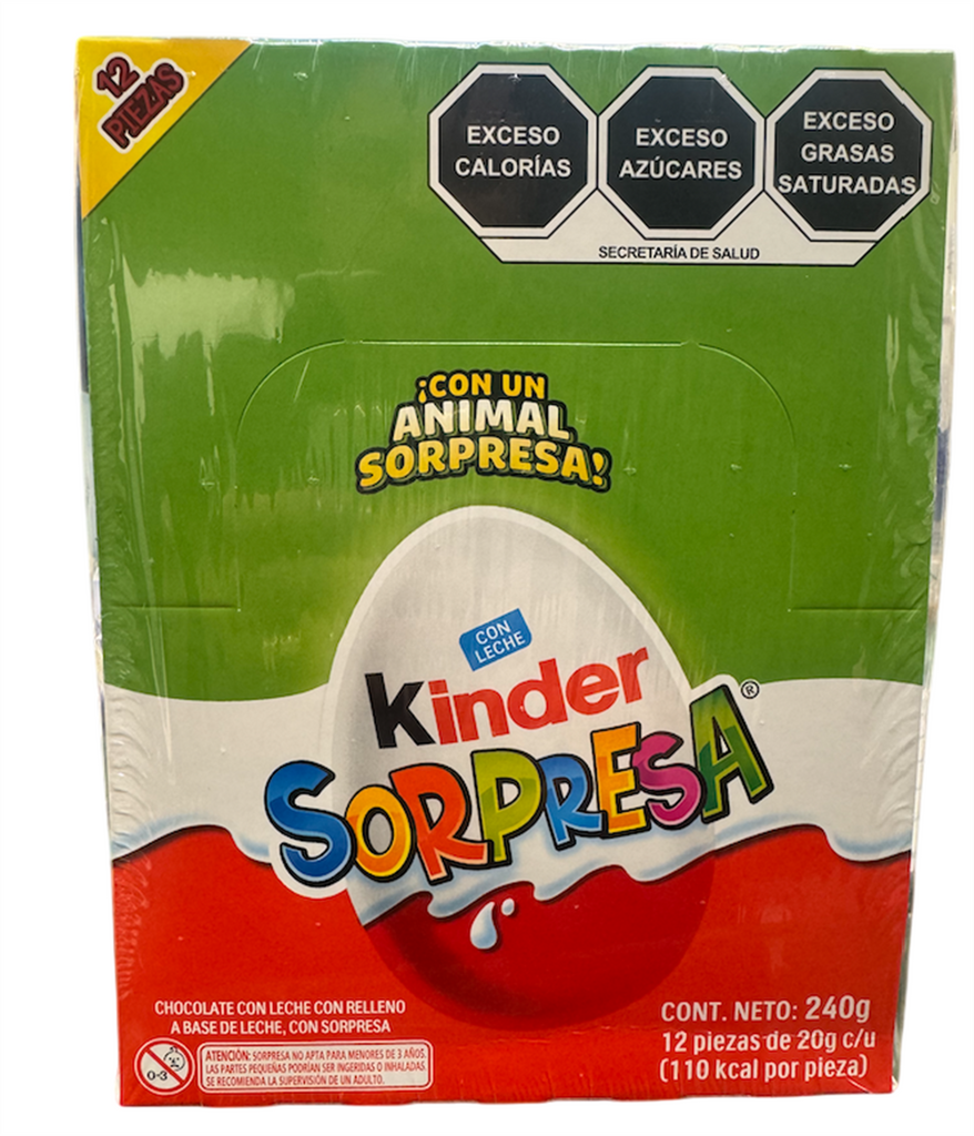 1 - AAA01932 - Kinder Sorpresa Nino 8/12pz