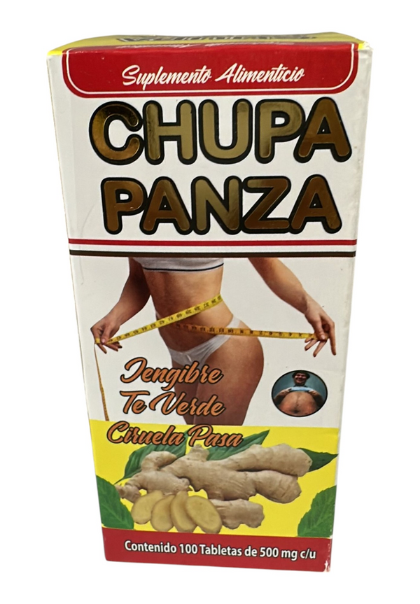 Chupa Panza 100 Tab  500 mg c/u