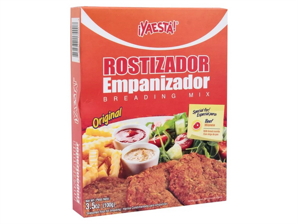 040502 ¡YA ESTA! Empanizado Sazonado para Mariscos 24/100 g (Caja)