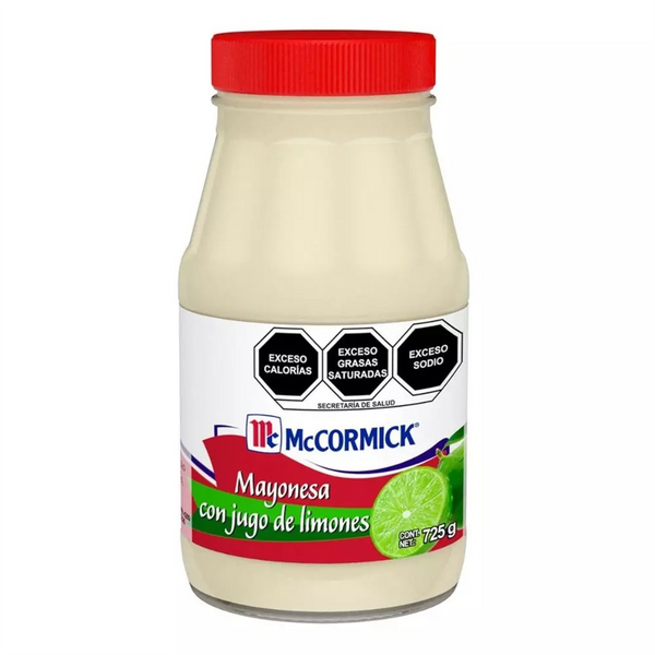 Mccormick Mayonesa con Limon 12/725gr/32 Oz (Box)