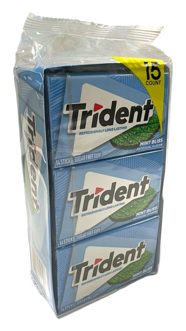 Trident Mint Bliss 15/14 pcs (Pz)
