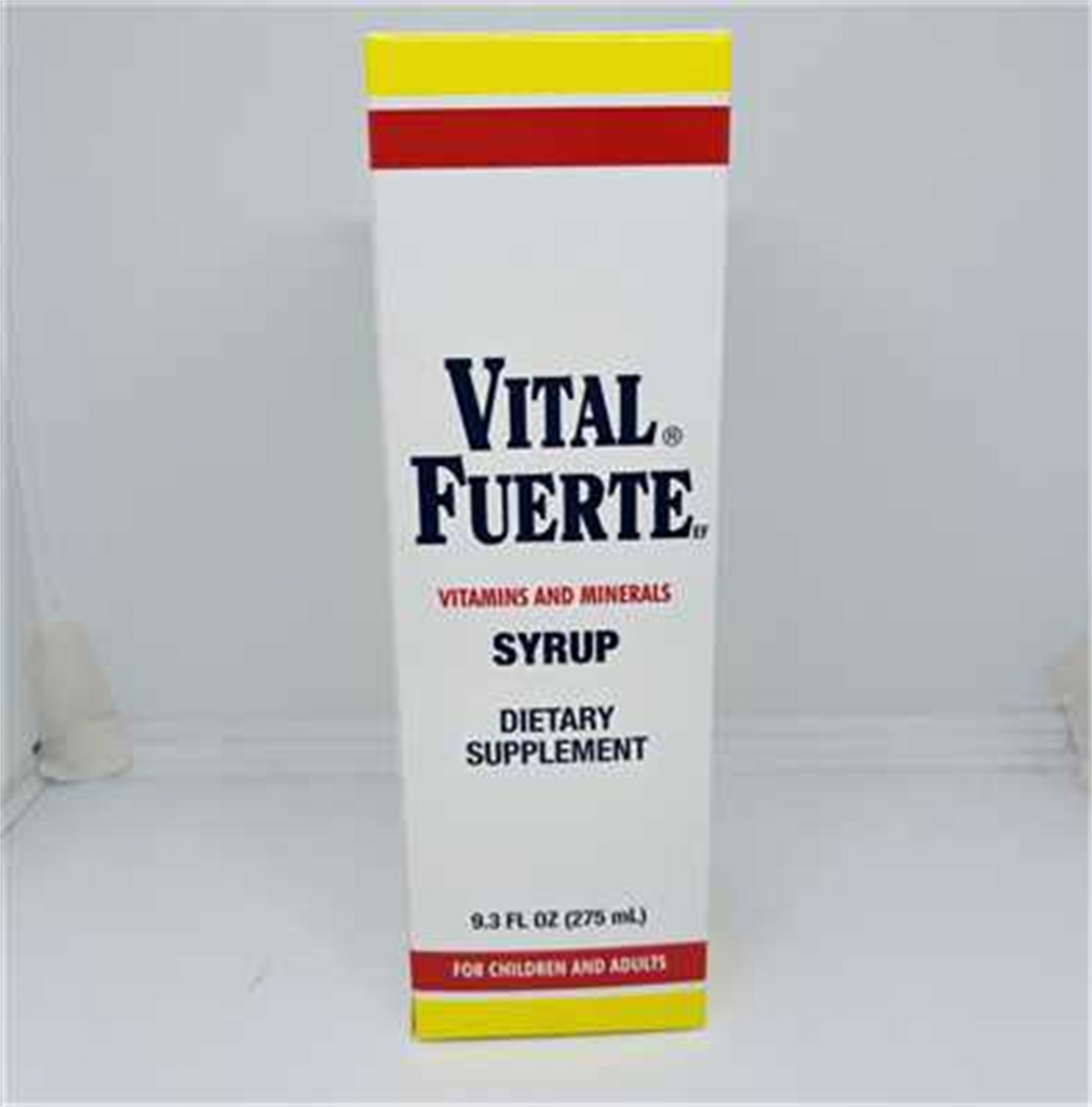 1 - AAA01049 - AA0101 Vital Fuerte Syrup 9.3 fl o