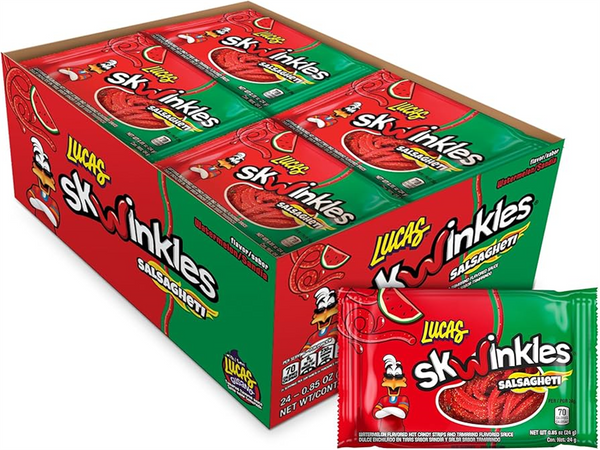 030901 Lucas Skwinkles Salsagheti Sandia 20/12/0.85 oz (Pz)