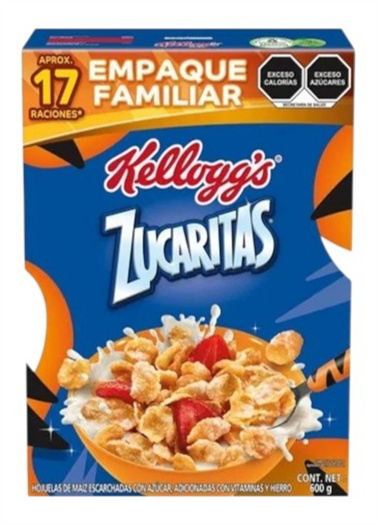1 - AAA02670 - Kellogs Cereal Zucaritas 16/600 Gr