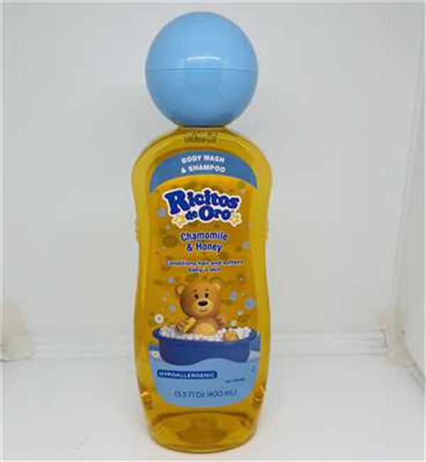 AA0101 Ricitos de Oro Body Wash & Shampo Chamomile & Honey 400 ml (Pz)