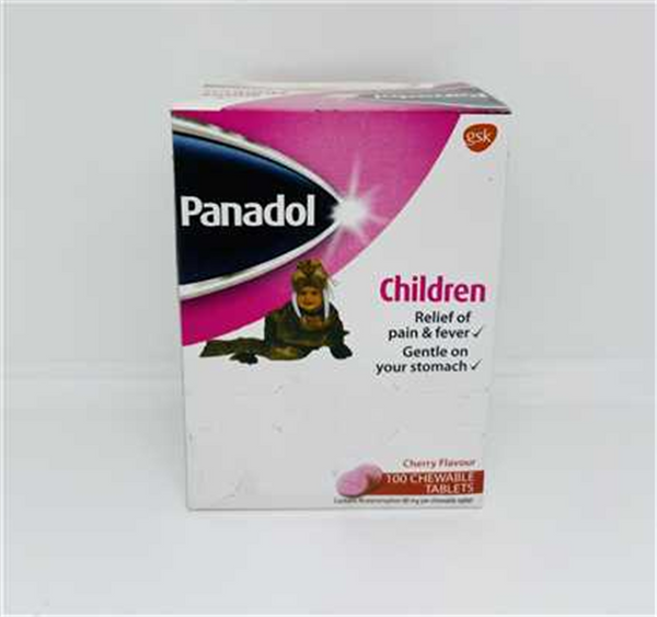 AA0101 Panadol children 100 tabletas display (Pz)