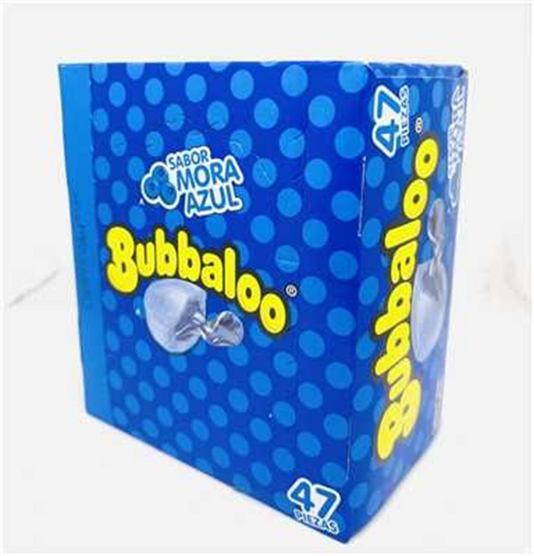 AAA00473 - A010101 Bubbaloo Mora Azul 32/47 Pcs (