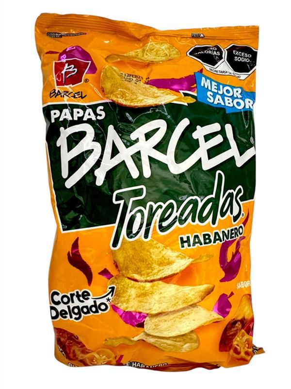 060201 (BOT) Barcel Papas Toreadas Habanero 18/170 gr (Pz)