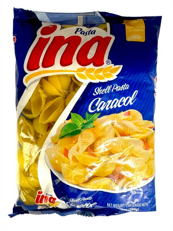 020302 Pasta INA Caracol 20/200 grs (Box)