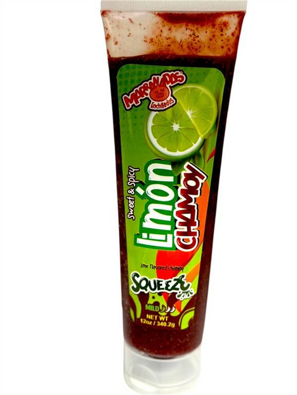 Marranadas Enchilados Squeeze Lime Chamoy 15/12 Oz (Pz)
