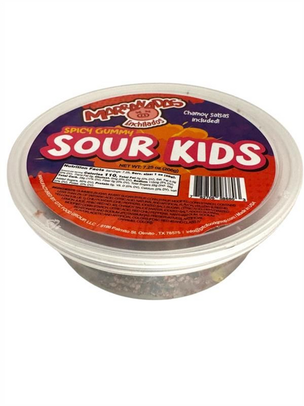 Marranadas Enchilados Spicy Gummy Sour Kids 16/7.25 Oz (Pz)