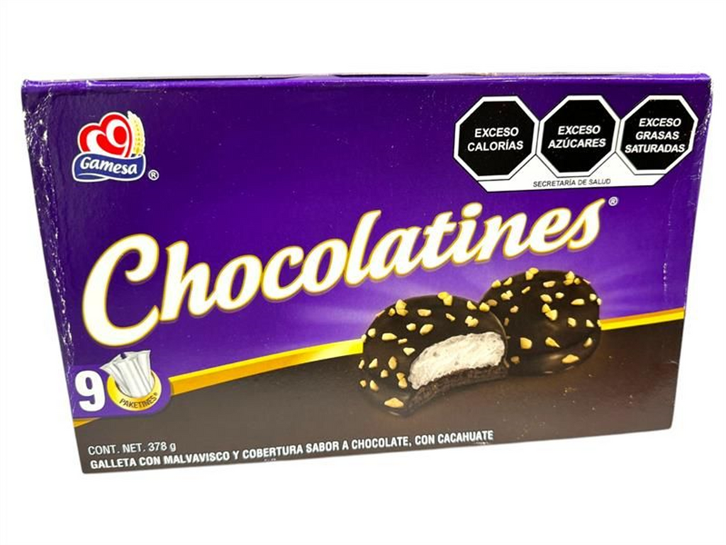 AAA02132 - Gamesa Chocolatines (MX) 10/378gr (Box