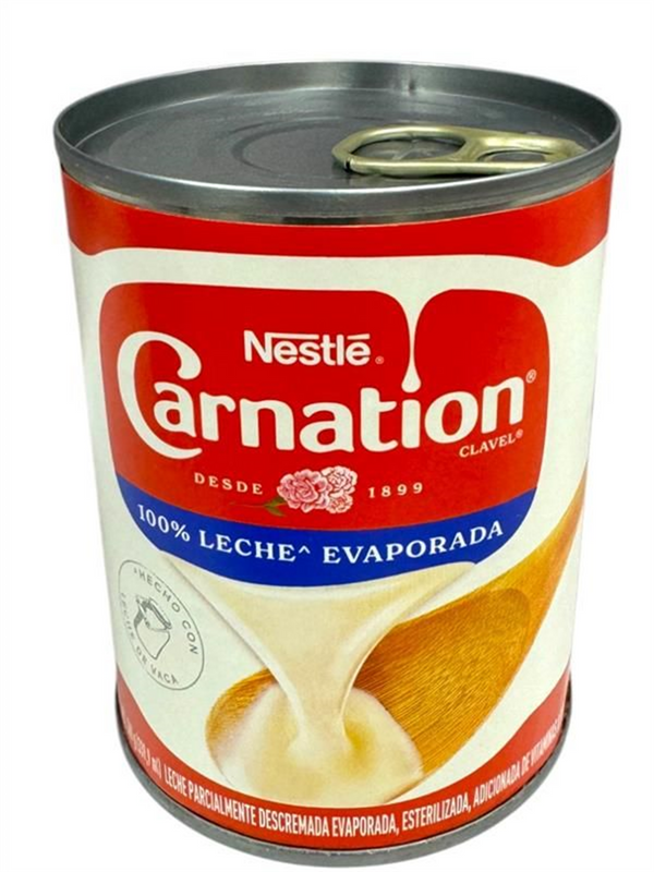Nestle Carnation Leche Evaporada Clavel (MX) 48/360gr (Box)