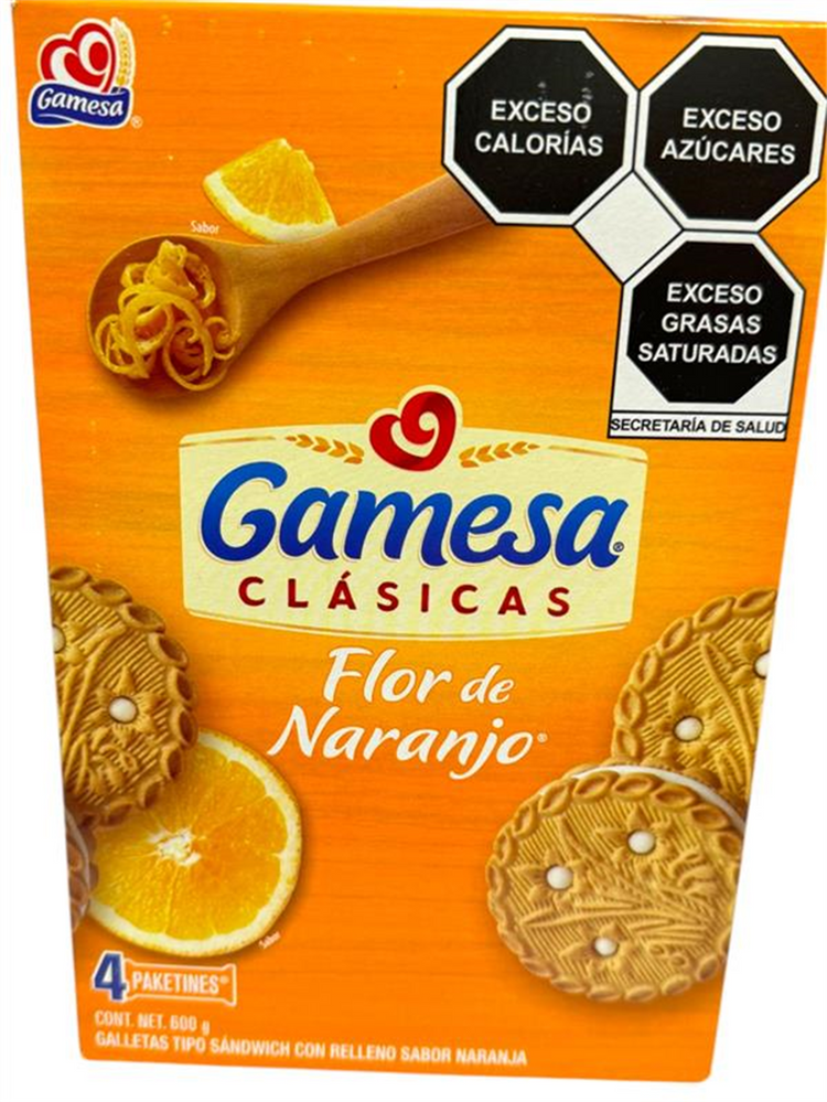 AAA02136 - Gamesa Flor de Naranjo 12/600gr (Box)