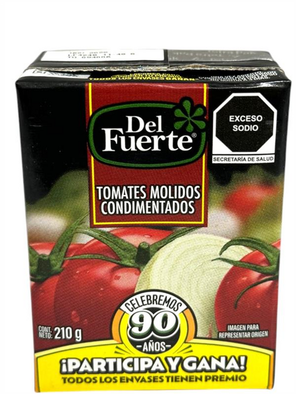 Del Fuerte Pasta de Tomate 24/210gr (Box)