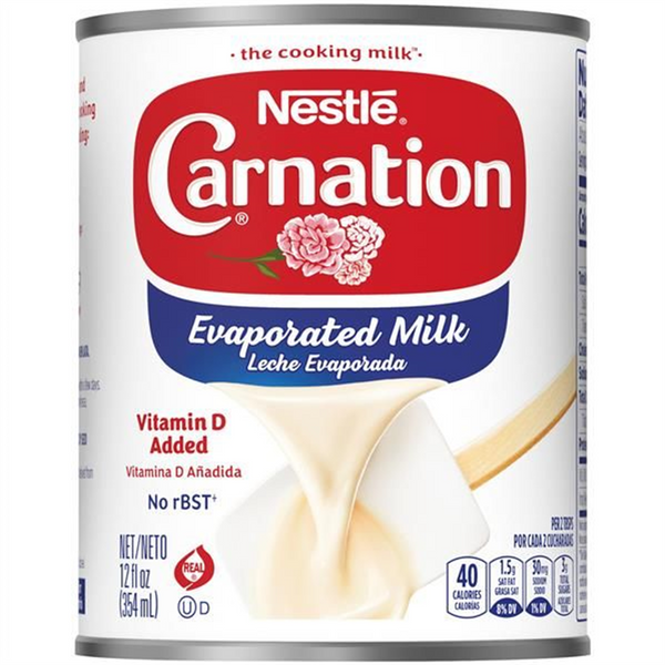 Carnation Evaporated Milk 24/12oz (Box)
