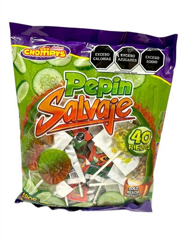 Chompys Pepin Salvaje 24/40 Pcs (Pz)