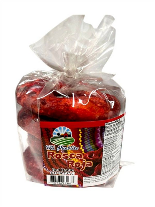 Mi Pueblito Rosca Roja (4 Rings) 12/6.17Oz (Pz)