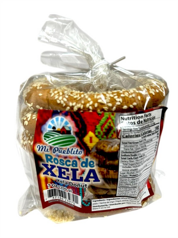 Mi Pueblito Guatemalan Sweet Big Bread Rings (From Xela) 12 (Pz)