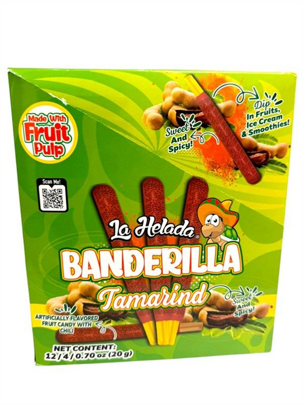 (DUL) La Helada Banderilla Tamarindo con Chile 4/12/.70 Oz (Dpl)
