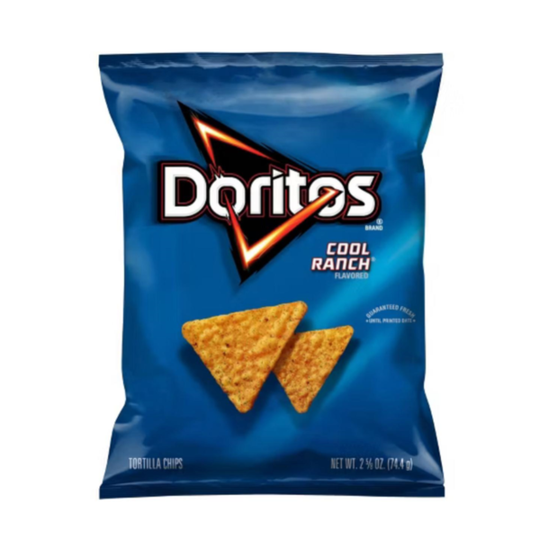 060101  Frito Lay Doritos Chips Cool Ranch 24/2.5oz (Pz)