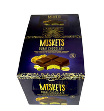 Miskets Dark Dubai Chocolate 12/72pcs/100gr (Pz)